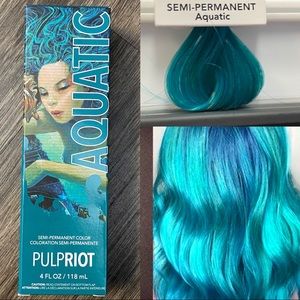 Pulp riot aquatic aqua Haircolor !